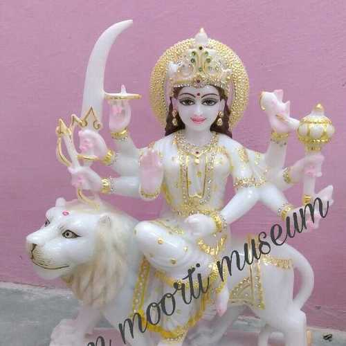 Durga Mata Marble Statues