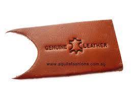 Genuine Brown Leather