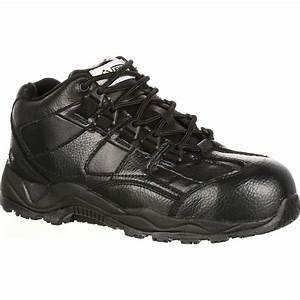 Genuine Grain Leather Safety Shoes