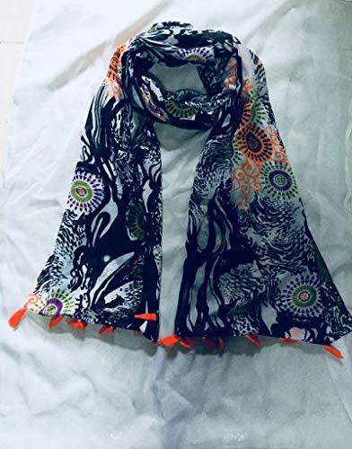 Mix Color Printed High Quality Stole