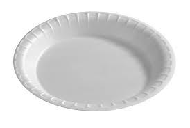 Disposable Plain Paper Plates