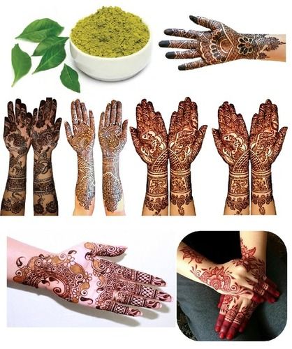 Powder Color Green Natural Henna Mehndi / Hair Dye