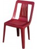 Boss Red Color Plastic Chairs