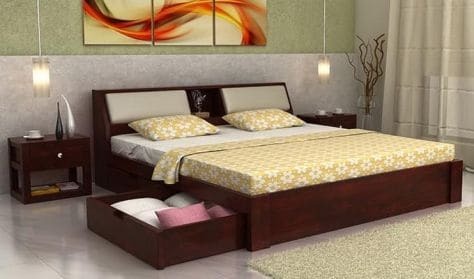 Best Pure Wooden Bed - Premium Quality Solid Wood, Elegant Design, Timeless Craftsmanship