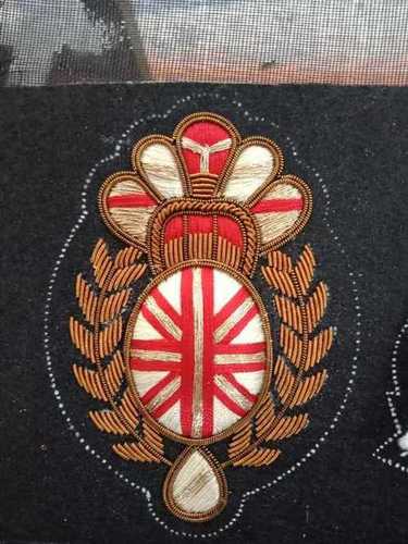 Embroidered Badge With Padding