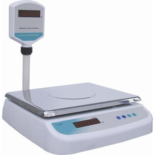 Black And White And Grey Fully Electronic Weighing Scales