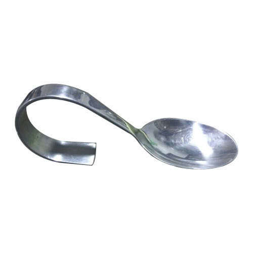 Silver Colour Steel Spoon
