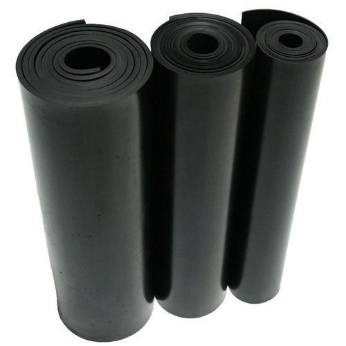 Black Nylon Rubber Sheet