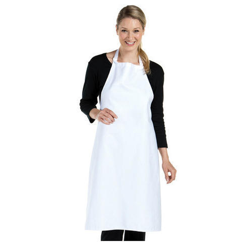 Plain White Nurse Apron Gender: Female