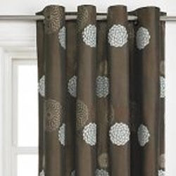 Contemporary Look Eyelet Headed Curtain