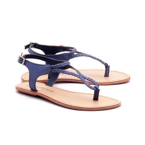 Plain Flat Ladies Sandal