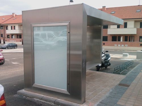 Stainless Steel Bus Shelters