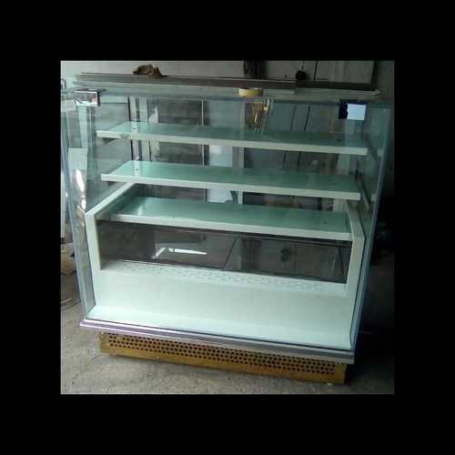 Steel Commercial Glass Display Counter