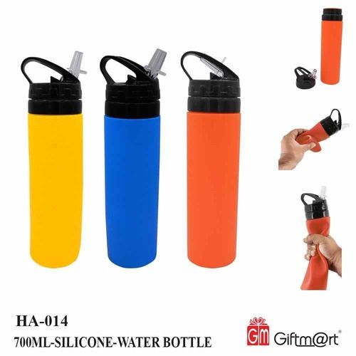 Different Colors Are Available Fancy Silicone Sipper Bottles