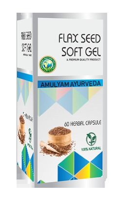 Flax-Seed Soft Gel Capsule