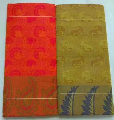 Pure Handloom Embossed Cotton Sarees