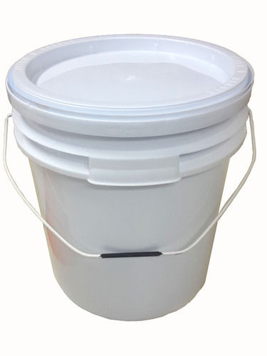 White Colour Plastic Pail