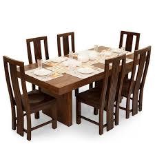 6 Seater Wooden Dining Table Sets