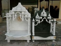 Easy To Clean Decent Look Marble Home Temple