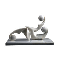 Elegant Marble Abstract Sculpture General Medicines