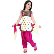 Kids Salwar Kameez - High-Quality Cotton Fabric, Stylish Herbal Dye Patterns, Soft and Comfortable Fit