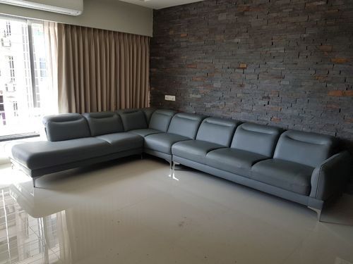 Living Room Leather Sofa Set 