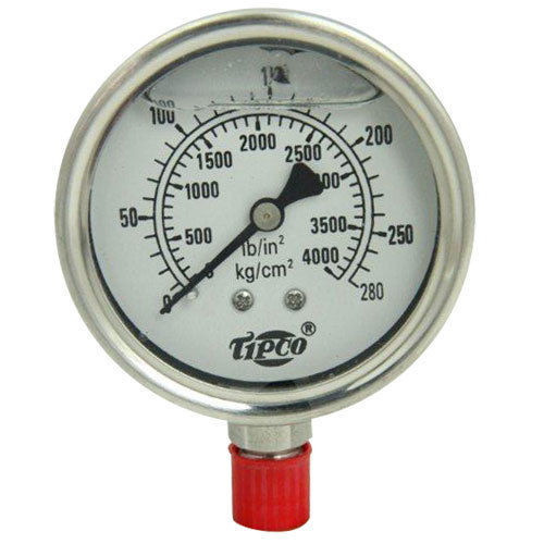 Stainless Steel Pressure Gauge-bottom Mount