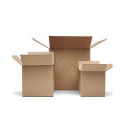 Silver Cardboard Shipping Boxes