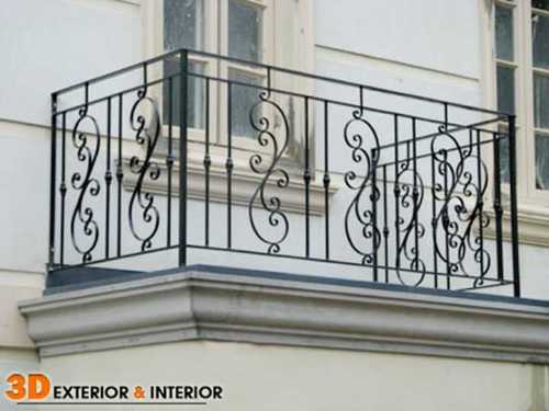 Customized Fancy Balcony Railings