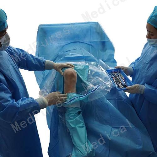 Leather Disposable Knee Surgical Pack