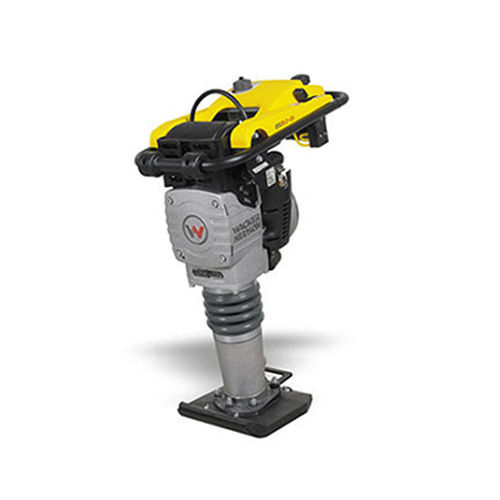 Electric Earth Rammer - 58 kg Weight, 250x330 mm Ramming Shoe Size, 700 Blows/Min Percussion Rate, 9.5 m/min Operating Speed