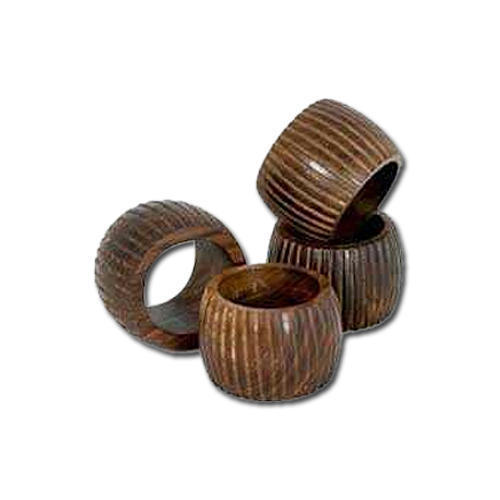 Sudarshan Sticker Diamond Ring wood Napkin Rings- New Home and Housewarming  Gift | Wooden Napkin Holder