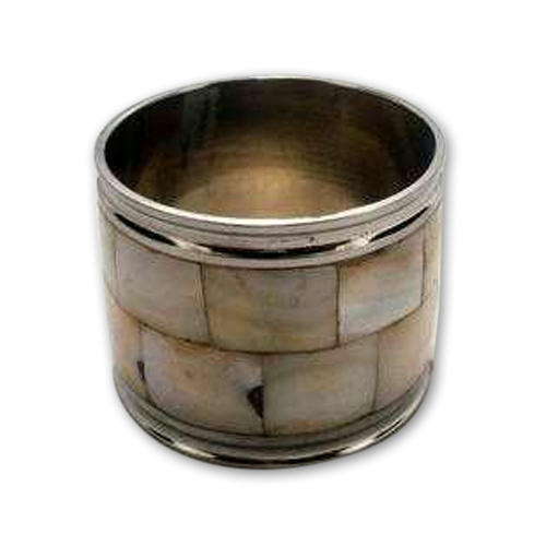 Mop Silver Napkin Ring