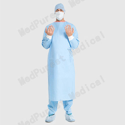 Powder Poly-Reinforced Surgical Gown