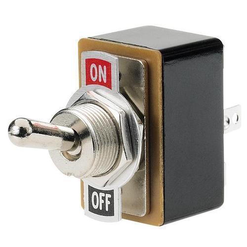 Brass Silver Plated Toggle Switch