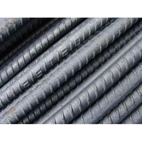 Cutting TMT Iron Bar