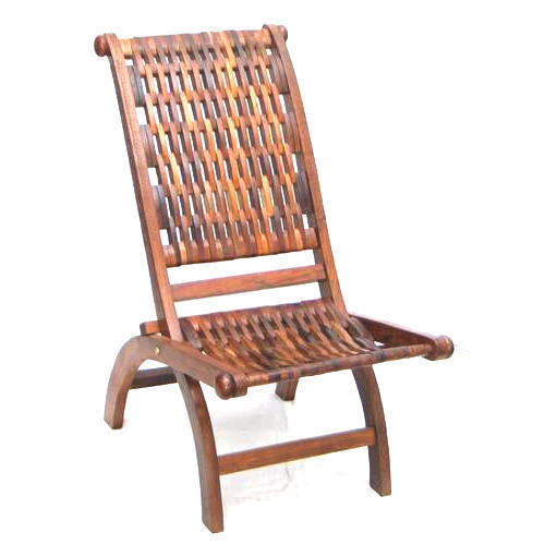 Mesh Design Wooden Chair Home Furniture