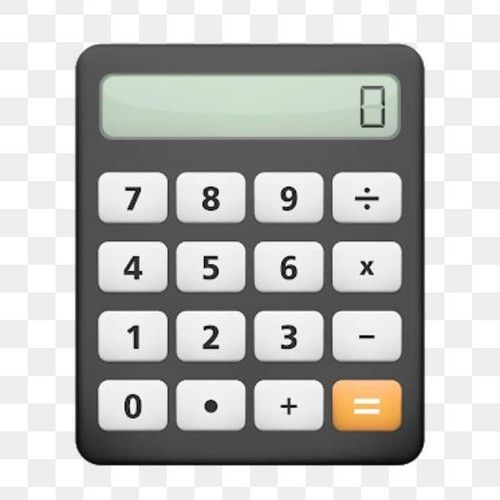 Mini Battery Pocket Calculator