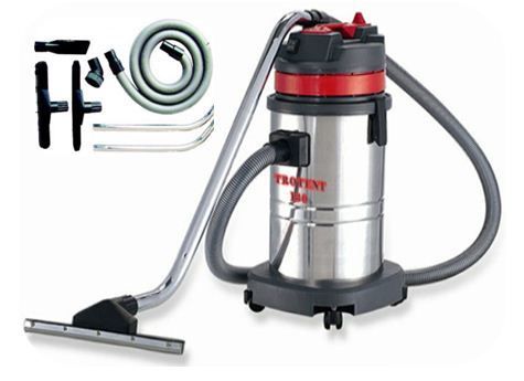 Wet and Dry Vacuum Cleaner - Single Motor with Accessories | High Quality Materials, Flexible Hose Pipe, Steel Pipes, Multiple Nozzles