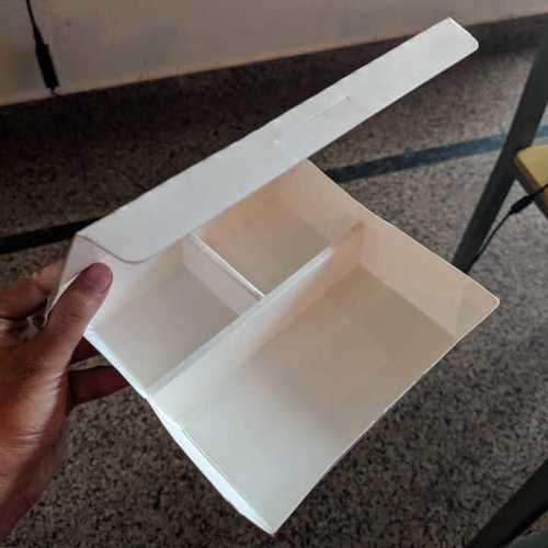 3 Compartment Cardboard Lunch Box
