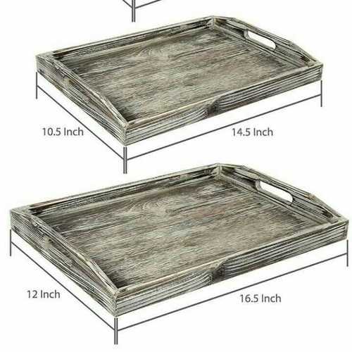 Handmade Wooden Serving Trays Application: Industrial