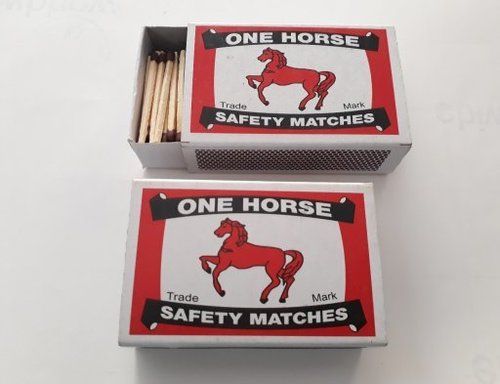 One Horse Brand Safety Matches