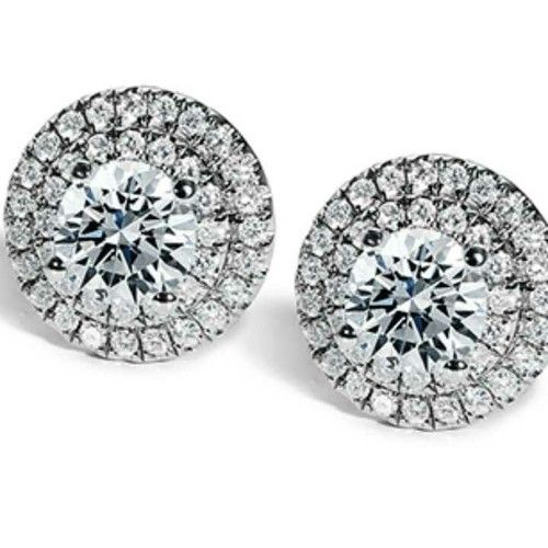 Beautiful Design Diamond Earrings 