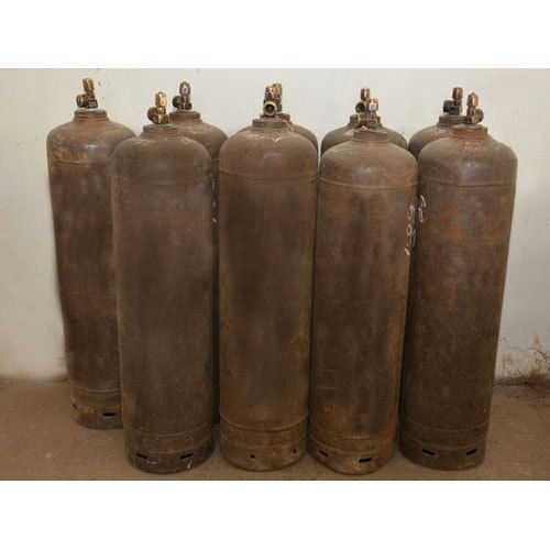 Dissolved Acetylene Gas Cylinder - High-Pressure Steel, 47 Liter Capacity for Superior Efficiency and Reliability