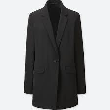 Black Color Long Jacket