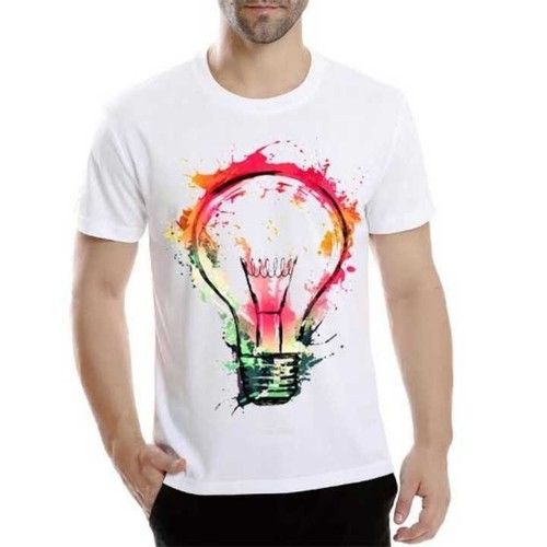 Cotton Casual T Shirts For Mens