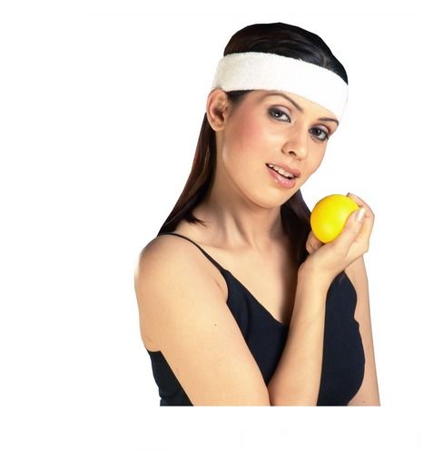 Yellow Color Exercising Ball