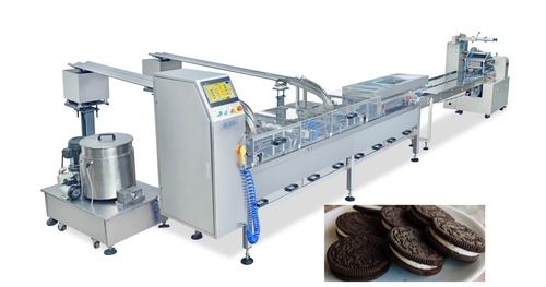 Cream Sandwiching Machine For Biscuit Sandwich