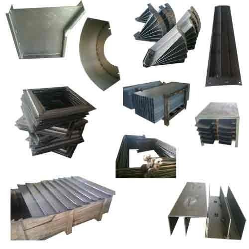 Yellow Sheet Metal Fabricated Components