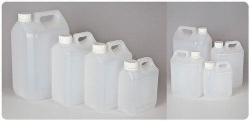 White Transparent Jerry Cans